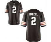 nike nfl jerseys cleveland browns #2 manziel brown[nike limited]