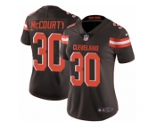 Women Nike Cleveland Browns #30 Jason McCourty Brown Team Color Vapor Untouchable Limited Player NFL Jersey