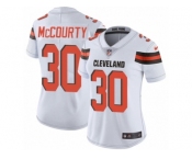 Women Nike Cleveland Browns #30 Jason McCourty White Vapor Untouchable Limited Player NFL Jersey