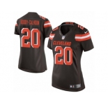 Women's Nike Cleveland Browns #20 Briean Boddy-Calhoun Limited Brown Team Color NFL Jersey