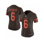 Women's Nike Cleveland Browns #6 Cody Kessler Limited Brown Rush NFL Jersey