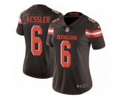 Women's Nike Cleveland Browns #6 Cody Kessler Vapor Untouchable Limited Brown Team Color NFL Jersey