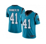 Men's Nike Carolina Panthers #41 Captain Munnerlyn Elite Blue Rush NFL Jersey