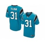 nike nfl jerseys carolina panthers #31 charles tillman blue[Elite]