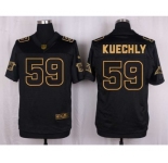 nike nfl jerseys carolina panthers #59 kuechly black gold collection[Elite]