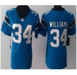 nike women nfl jerseys carolina panthers #34 williams blue[nike]