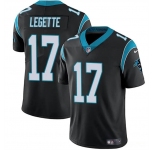 Youth Carolina Panthers #17 Xavier Legette Black 2024 Draft Vapor Limited Football Stitched Jersey