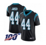 Youth Carolina Panthers #44 J.J. Jansen Black Team Color Vapor Untouchable Limited Player 100th Season Football Jersey