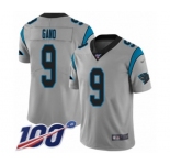 Youth Carolina Panthers #9 Graham Gano Silver Inverted Legend Limited 100th Season Football Jersey
