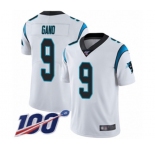 Youth Carolina Panthers #9 Graham Gano White Vapor Untouchable Limited Player 100th Season Football Jersey