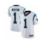 Youth Nike Carolina Panthers #1 Cam Newton Vapor Untouchable Limited White NFL Jersey