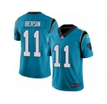 Youth Nike Carolina Panthers #11 Brenton Bersin Limited Blue Rush NFL Jersey