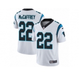 Youth Nike Carolina Panthers #22 Christian McCaffrey Vapor Untouchable Limited White NFL Jersey