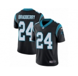 Youth Nike Carolina Panthers #24 James Bradberry Vapor Untouchable Limited Black Team Color NFL Jersey