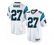 Youth Nike Carolina Panthers #27 Mike Adams Limited White NFL Jersey