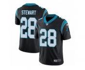 Youth Nike Carolina Panthers #28 Jonathan Stewart Vapor Untouchable Limited Black Team Color NFL Jersey