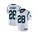 Youth Nike Carolina Panthers #28 Jonathan Stewart Vapor Untouchable Limited White NFL Jersey