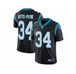 Youth Nike Carolina Panthers #34 Cameron Artis-Payne Vapor Untouchable Limited Black Team Color NFL Jersey