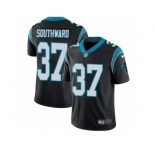 Youth Nike Carolina Panthers #37 Dezmen Southward Black Team Color Vapor Untouchable Limited Player NFL Jersey