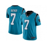 Youth Nike Carolina Panthers #7 Harrison Butker Limited Blue Rush NFL Jersey