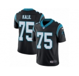 Youth Nike Carolina Panthers #75 Matt Kalil Vapor Untouchable Limited Black Team Color NFL Jersey