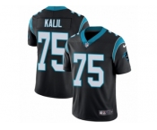 Youth Nike Carolina Panthers #75 Matt Kalil Vapor Untouchable Limited Black Team Color NFL Jersey
