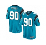 Youth Nike Carolina Panthers #90 Julius Peppers Limited Blue Alternate NFL Jersey