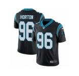 Youth Nike Carolina Panthers #96 Wes Horton Vapor Untouchable Limited Black Team Color NFL Jersey