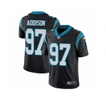 Youth Nike Carolina Panthers #97 Mario Addison Vapor Untouchable Limited Black Team Color NFL Jersey