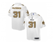 Nike Minnesota Vikings #31 Jerick McKinnon White Men's NFL Pro Line Fashion Game Jersey