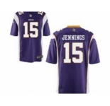 nike nfl jerseys minnesota vikings #15 jennings purple[game]