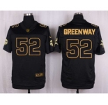 nike nfl jerseys minnesota vikings #52 greenway black gold collection[Elite]