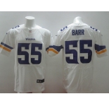 nike nfl jerseys minnesota vikings #55 barr white[Elite]