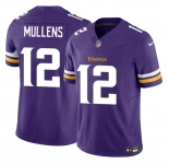 Men's Minnesota Vikings #12 Nick Mullens Purple 2023 F.U.S.E. Vapor Untouchable Limited Football Stitched Jersey