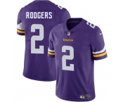 Men's Minnesota Vikings #2 Isaiah Rodgers Purple 2025 Vapor Limited Football Stitched Jersey