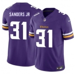 Men's Minnesota Vikings #31 Marcus Sanders Jr Purple 2026 Draft F.U.S.E. Vapor Untouchable Limited Football Stitched Jersey