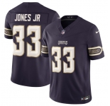 Men's Minnesota Vikings #33 Aaron Jones Sr. Deep Purple 2026 F.U.S.E. Rivalries Collection Limited Football Stitched Jersey