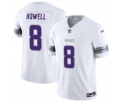 Men's Minnesota Vikings #8 Sam Howell White 2025 F.U.S.E. Winter Warrior Limited Football Stitched Jersey