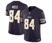 Men's Minnesota Vikings #84 Randy Moss Deep Purple 2026 F.U.S.E. Rivalries Collection Limited Football Stitched Jersey