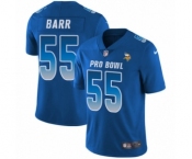 Men's Nike Minnesota Vikings #55 Anthony Barr Limited Royal Blue NFC 2019 Pro Bowl NFL Jersey
