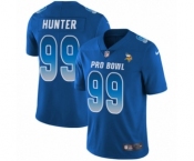 Men's Nike Minnesota Vikings #99 Danielle Hunter Limited Royal Blue NFC 2019 Pro Bowl NFL Jersey