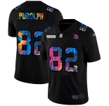 Minnesota Vikings #82 Kyle Rudolph Men's Nike Multi-Color Black 2020 NFL Crucial Catch Vapor Untouchable Limited Jersey