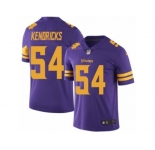 Nike Minnesota Vikings #54 Eric Kendricks Purple Men's Stitched NFL Limited Rush Jersey