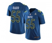 Nike Minnesota Vikings #55 Anthony Barr Navy Men's Stitched NFL Limited NFC 2017 Pro Bowl Jersey
