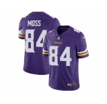 Nike Minnesota Vikings #84 Randy Moss Purple Team Color Men Stitched NFL Vapor Untouchable Limited Jersey