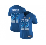 Women Nike Minnesota Vikings #22 Harrison Smith Royal Stitched NFL Limited NFC 2018 Pro Bowl Jersey