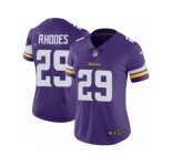Women's Nike Minnesota Vikings #29 Xavier Rhodes Vapor Untouchable Limited Purple Team Color NFL Jersey