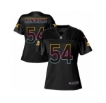 Women's Nike Minnesota Vikings #54 Eric Kendricks Game Black Fashion NFL Jersey