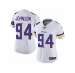Women's Nike Minnesota Vikings #94 Jaleel Johnson Vapor Untouchable Limited White NFL Jersey