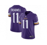 Youth Nike Minnesota Vikings #11 Laquon Treadwell Vapor Untouchable Limited Purple Team Color NFL Jersey